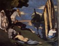 Pastoral oder Idyll Paul Cezanne Nacktheit Impressionismus
